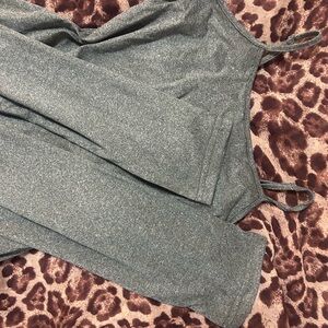 grey body suit, athletic wear bodysuit